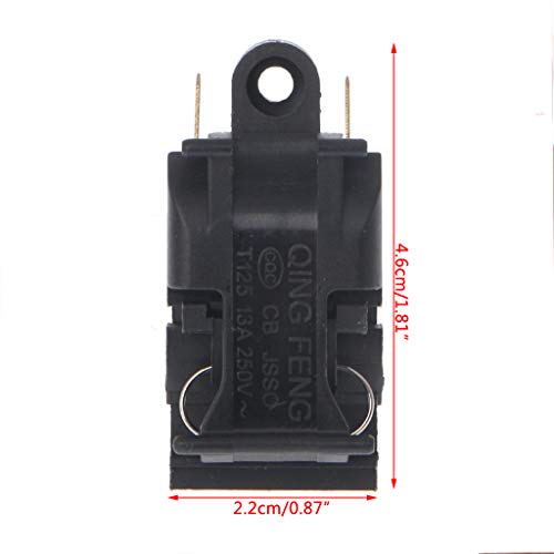 Interruptor termostato para hervidor eléctrico negro miniatura 3