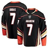 Radko Gudas Mens/Women/Youth Stitched for Sports Fan Black No Brand/Logos