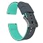 Smoke Grey Top / Mint Bottom - Gunmetal Grey