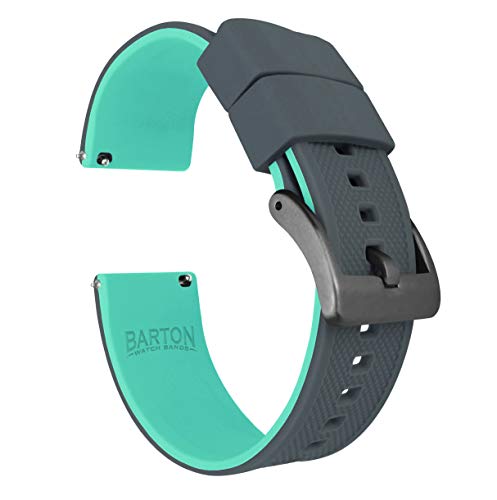 Image of BARTON Elite Silicone Watch Bands - Gold Buckle Quick Release