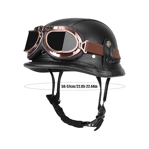 Casco de motocicleta seguro de media cara que evita el calor excesivo 2