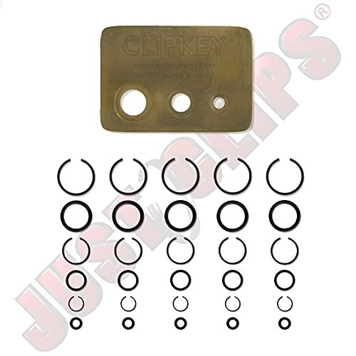 Just Clips - 5 Sets Each, 1/4