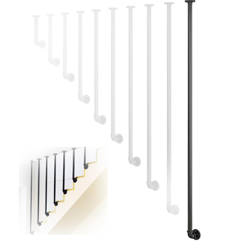 Poteaux de garde-corps suspendus ultra-robustes pour main courante