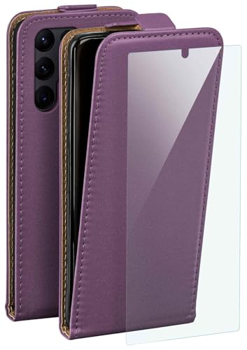 Étui pour Samsung S22 Ultra moex violet avec film écran inclus