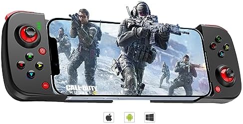 Joso Mobile Game Controller for Android, iPhone, PC with M1/M2 Programmable, Phone Controller for iPhone 14, 13, 12, 11, Samsung Galaxy, Xiaomi, OPPO, Realme, Call of Duty, Genshin Impact & More
