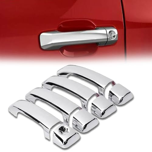 Couvercle poignée de porte chromé Toyota Tundra 2015 2018 2020 | Accessoire style extérieur