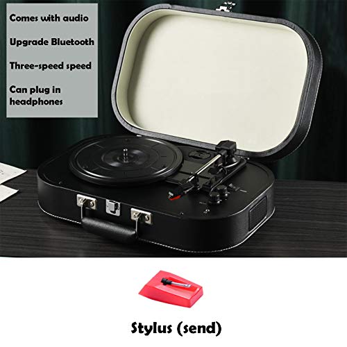 Player Enregistrer Bluetooth Tourne Disque avec des Haut-parleurs Stéréo Portable Courroie À 3 Vitesses, Une Prise… - Les Beatles, Paul McCartney, John Lennon, RIngo Starr, George Harrison Player Enregistrer Bluetooth Tourne Disque avec des Haut-parleurs Stéréo Portable Courroie À 3 Vitesses, Une Prise… – Image 3