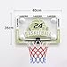 KiBcsLic Basketball Hoop Wall Mounted Foldable Heavy Duty Backboard Games Toys Suction Cup for Outdoor Gifts Door Sports Apartments, Small