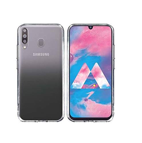 Image of Case Creation Brand - Mobile Cover for Samsung Galaxy M01s (Soft & Flexible Back Case), Transparent