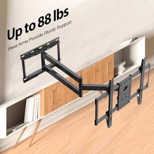 SHTUMEC Suporte de parede de TV de movimento completo para a maioria das TVs planas/LED/plasma de 32