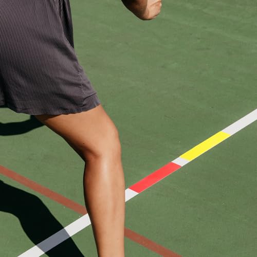 Conos planos y marcas de suelo para entrenamiento de tenis y fútbol, 8 unidades TPE 6