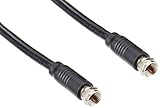 100FT F-f RG6 Patch Cable Blk Premium Retail Blister Pack