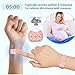 Hion Motion Sickness Bracelets Sea Sickness Wristbands for Motion Sickness/Morning Sickness/Pregnancy Nausea Anti Nausea Wristband Acupressure Nausea Bands Motion Sickness Bands（1Pair Beryl）