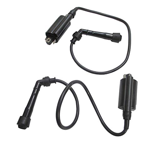 SET OF 2 IGNITION COILS for KAWASAKI EX500 NINJA 500 500R 1987-2009 by JEM&JULES - Used condition - Image 2