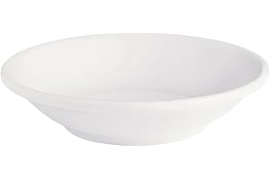 White Porcelain Monkey Dish, Ideal for Serving Sauces and Dips