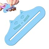 Exprimidor de bolsas de comida para gatos, cuchara de alimentación impresa en 3D, herramienta fácil de apretar para gatitos, perros, amantes de las mascotas, cocina en casa, cocina, bolsas de salsa