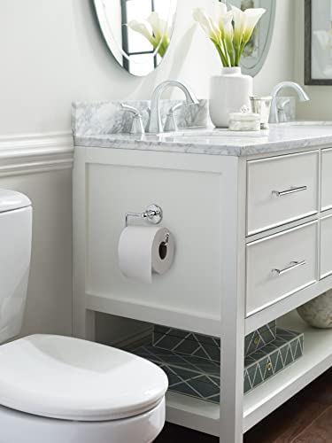 Wall Mounted Chrome Toilet Paper Holder, Bathroom Tissue Holder, Bathroom Accessories, Bath Hardware #TOP1