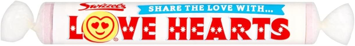Swizzels Matlowgiant Love Hearts Fruit Sweets, 39g