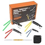 Lieferumfang: 1 x oberflächenmontierbarer Twistor-Griffblock, 1 x zweiseitiges Dichtungs-Pick- und Haken-Multifunktionswerkzeug, 4 x Größen Dichtungsdrehwerkzeuge.