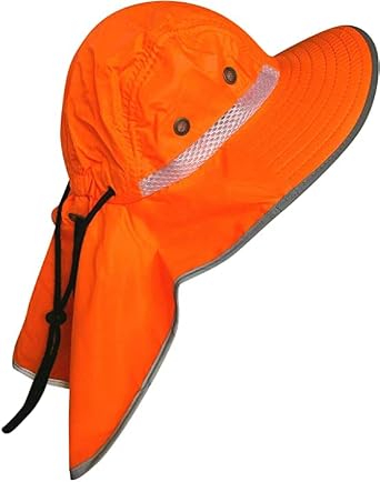 Boonie Men Snap Hat Wide Brim Neck Cover Sun Bucket Hats Safari Outdoor Garden