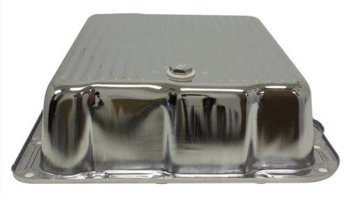 Chevy/GM 700R4-4L60E-4L65E Steel Transmission Pan (Deep Sump) - Chrome