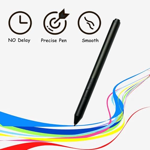 Active Pen G3 Compatible with HP Active Pen G3 EliteBook x360 G3/G4/G6/G7/G8/G9,Elite x2, ZBook Studio x360 G5,ProBook G1/G2, Elite Dragonfly Laptop for HP T4Z24AA 1FH00AA 4KL69AA(Black) by CaoXiong - Image 3