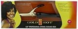Gold 'N Hot Professional Spring-Grip Curling Iron, 3/4 Inch