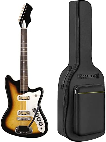Bolsa De Concierto Para Guitarra GEWA Pure - Cordura 600 Denier, Acolchada, Con Correas De Mochila Y Bolsillos