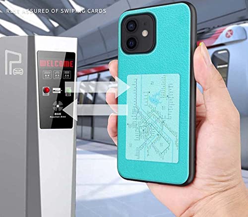 Coque en cuir iPhone 12 Pro bleu pour simplifier vos déplacements