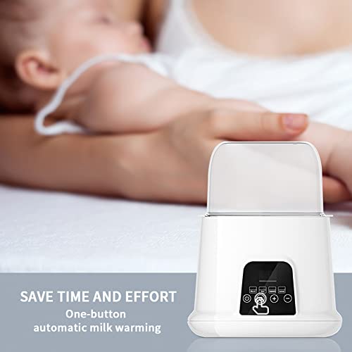 Moniss Aquecedor de mamadeira multifuncional Esterilizador a vapor Aquecedor rápido de comida para b