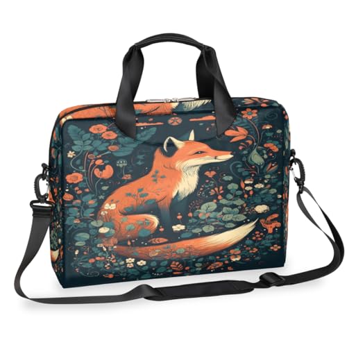 Housse ordinateur portable 13-16in antichoc étanche à motif renard coloré