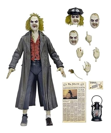Ultimate Beetlejuice Tour Guide The Bio-Exorcist Scale Action Fig. 18 cm Beetlejuice 1988 | Ya disponible en tu tienda friki favorita! En mundofriki.es!