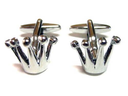 Kiola Designs Crown Cufflinks