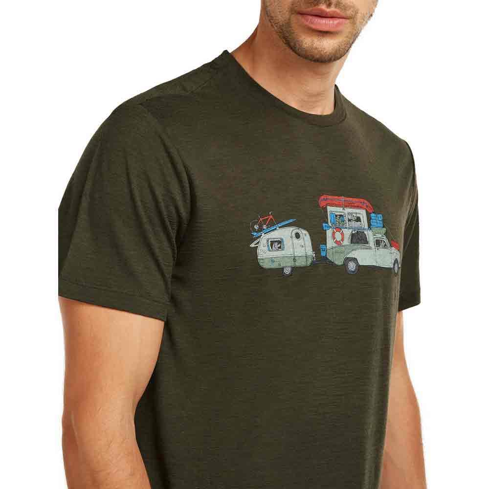 ICEBREAKER Merino 150 Tech Lite Transportage Short Sleeve T-Shirt M