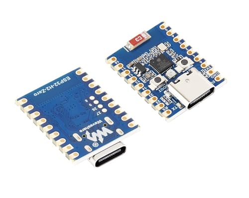 ESP32-H2 Mini Development Board, Onboard ESP32-H2FH4S with 96MHz Processor, Built-in 4MB Flash, Supports BLE/Zigbee/Thread Wireless Communication, Type-C Connector
