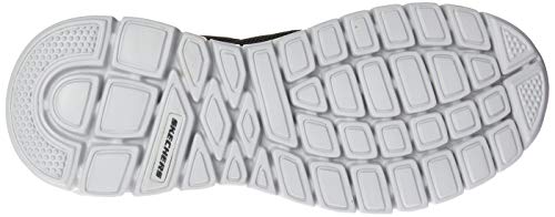 TENIS SKECHERS SKECHERS BURNS-BRANTLEY Masculino Preto/Cinza Escuro 40