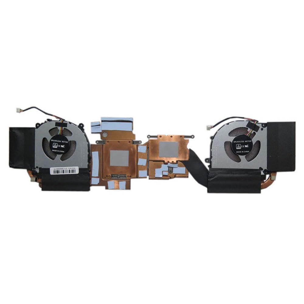 Laptop CPU GPU Fan&Heatsink for CLEVO PC70 PC70DF1 6-31-PC70N-101 FMKL FMKK DFS5K22305283R-FMKK DFS5K223052834-FMKL 4PIN New