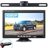 eRapta Backup Camera for Truck, 7''HD 1080P Front & Rear View Monitor kit, IP69 Waterproof, Night Vi