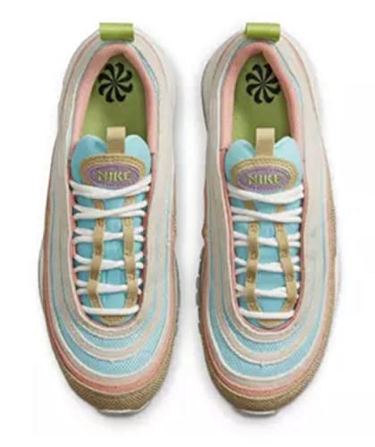 Nike Boy's Air Max 97 SE (Big Kid) Copa/Sail/Wheat Grass/Madder Root 5.5 Big Kid M3