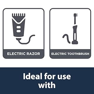 Pipestation Toothbrush and Shaver Adapter Plug UK | European to UK Toothbrush Adapter | European to United Kingdom Adaptor | Tooth-Brush Charger United Kingdom | 2-Pin to 3-Pin Shaver Plug Adaptor