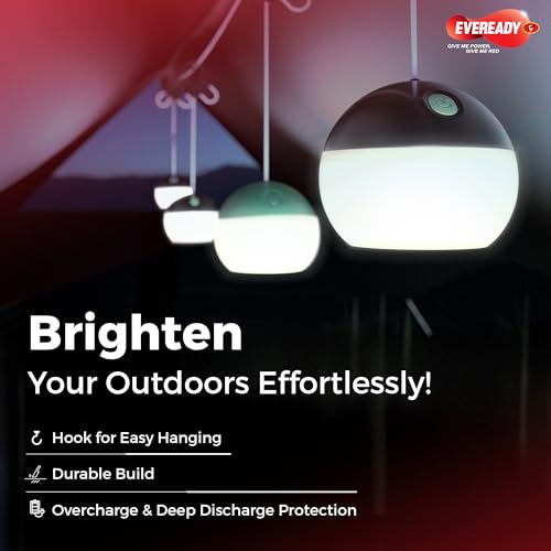 Image of Eveready Camplite HL82, Rechargeable Emergency Lantern, 3W Lantern Waterproof, USB Type-A Charging, Powered by a 2000mAh Li-ion Battery, Pack of 1