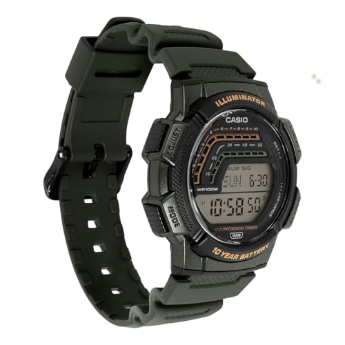 Image of Casio Youth WS-1800-3AVDF Digital Clear Watch Men (A2534)