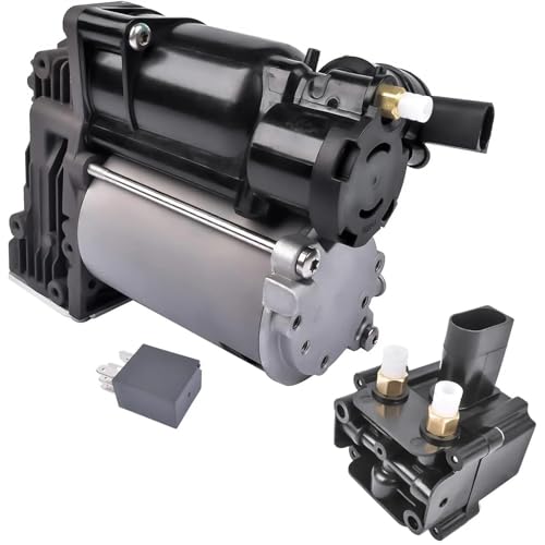 Amortiguador de Aire Relé De Válvula De Bomba Compresora Suspensión Neumática Para Serie 5 E61 525xd 530xd 525d 525i 530d 530i Para XDrive 37106793778 Puntal de suspensión neumática