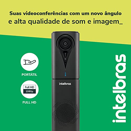 Vídeo Conferência USB intelbras EVC 300 Cinza