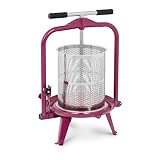 Royal Catering RCWP-14LM Obstpresse manuell Weinpresse Saftpresse Edelstahl Fruchtpresse 14 L