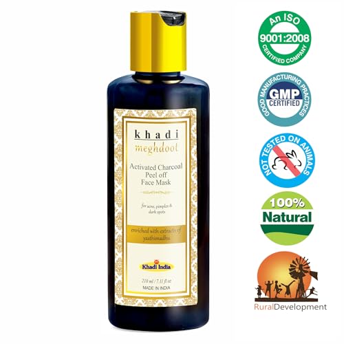 Image of Khadi Meghdoot Tea Tree and Argan Oil Face Wash for Clean Clear and Radiant Skin Gentle Herbal Cleanser for Acne Control Oil Balance and Glowing Skin for Men and Women 210ml (Pack of 1)