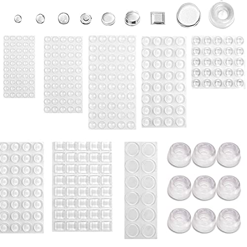 Gummipuffer - 50x Puffer Transparent 8mm - Gumminoppen Für G
