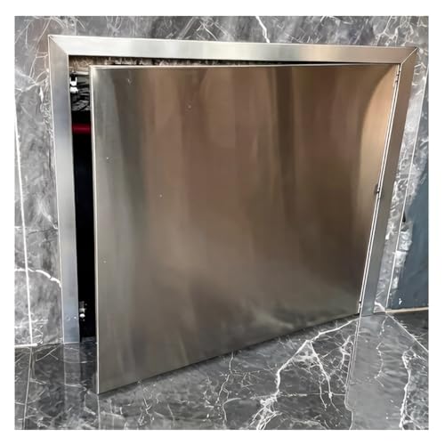 Panel de acceso de acero inoxidable cepillado para tabiques de yeso 2