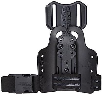 SAFARILAND Drop Flex Adapter with Single Strap Leg Shroud for Gun Holsters, Assembly Polymer