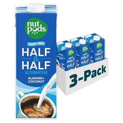 nutpods unsweetened Half & Half Dairy-Free Coffee Creamer Cover